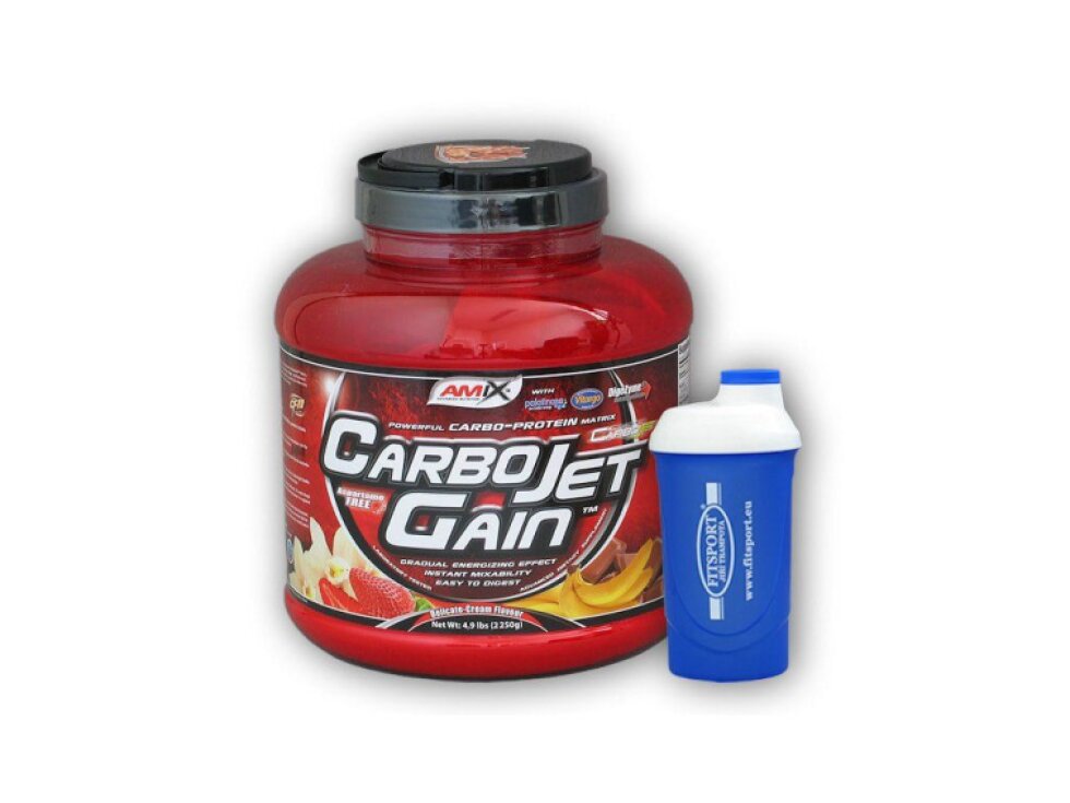 Fitsport CarboJet Gain 2250g + šejkr