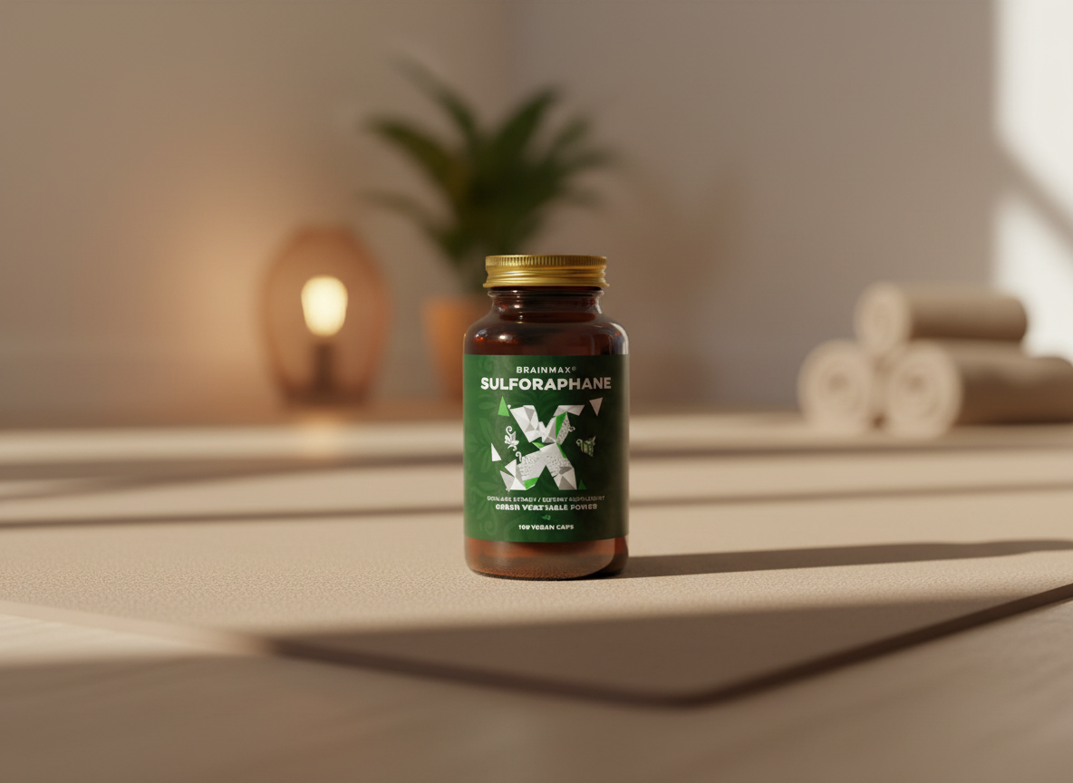 BrainMax Sulforaphane 35mg Sulforafan 100 rostl.kapslí