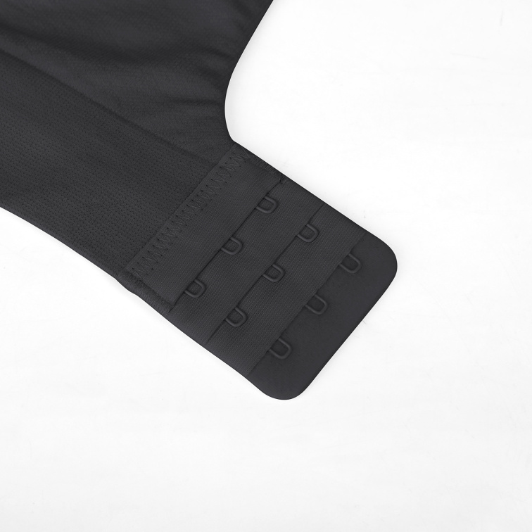 Bezšvová formujúca podprsenka bez kostíc, ČIERNA