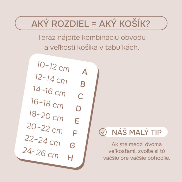 Ako zvoliť správnu veľkosť podprsenky? 02