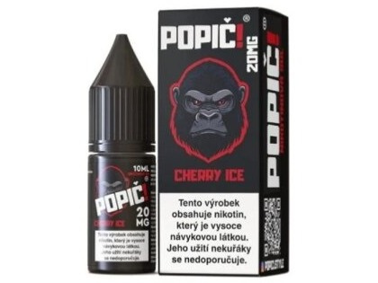 POPIČ! Salt Cherry Ice 10ml-20mg