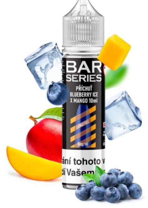 Příchuť Bar Series S&V: Blueberry Ice X Mango (Ledová borůvka a mango) objem 10ml