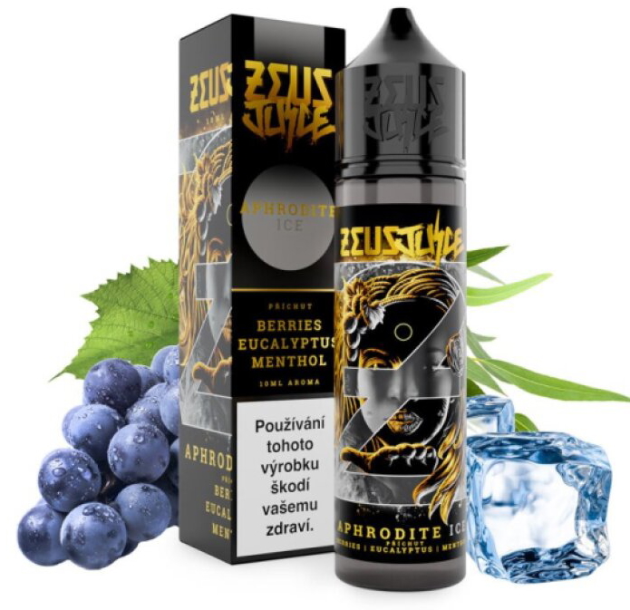 Příchuť Zeus Juice S&V: Aphrodite Ice (Chladivé bobule s mentolem) objem 10ml