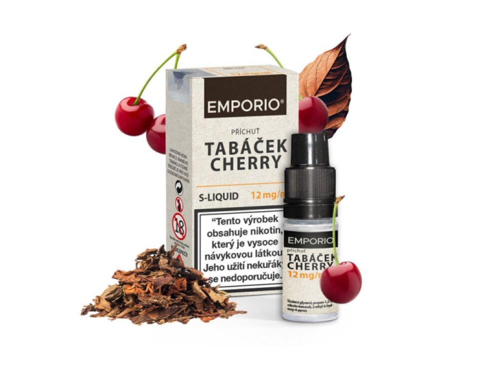 Emporio Salt Tabáček Cherry 10ml
