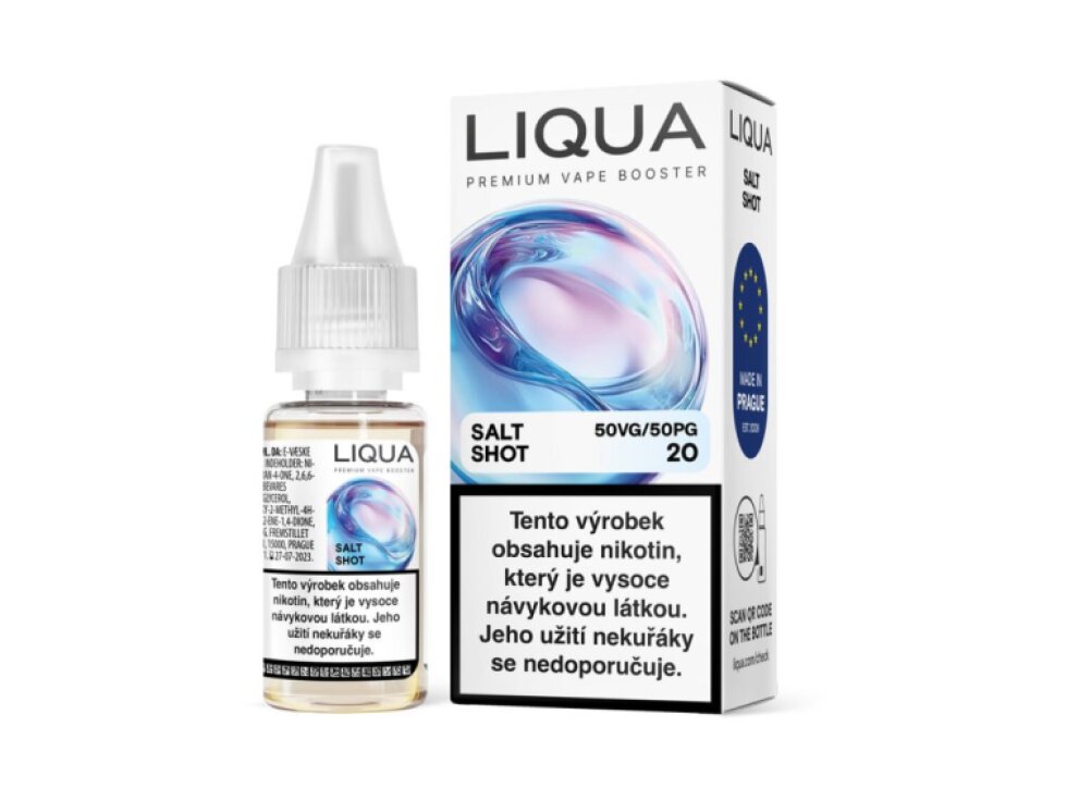 LIQUA Salt Shot (50VG/50PG) 10ml intenzita nikotinu 10mg