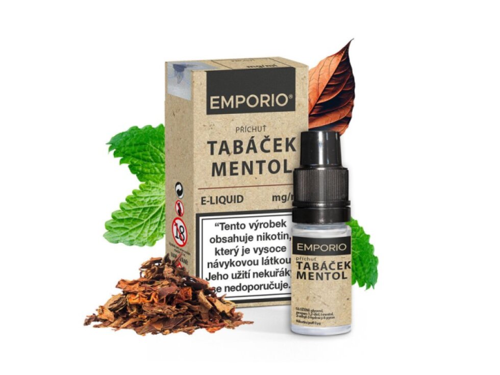 Emporio Tabáček Mentol 10ml