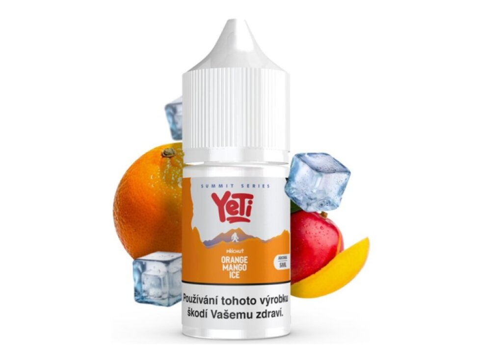 Příchuť Yeti Summit Series S&V 5ml Orange Mango Ice (Ledový pomeranč a mango)