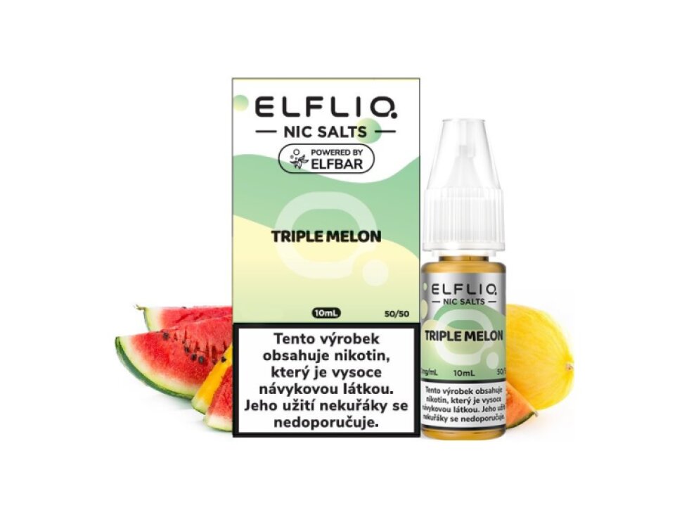 ELFLIQ Nic SALT Triple Melon 10ml