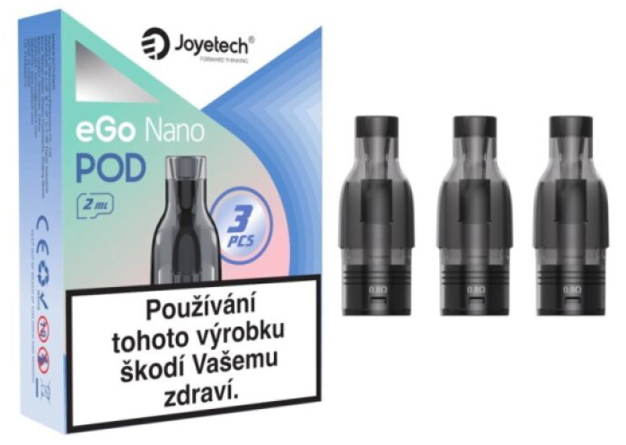 Joyetech eGo Nano 2ml náhradní cartridge 3ks