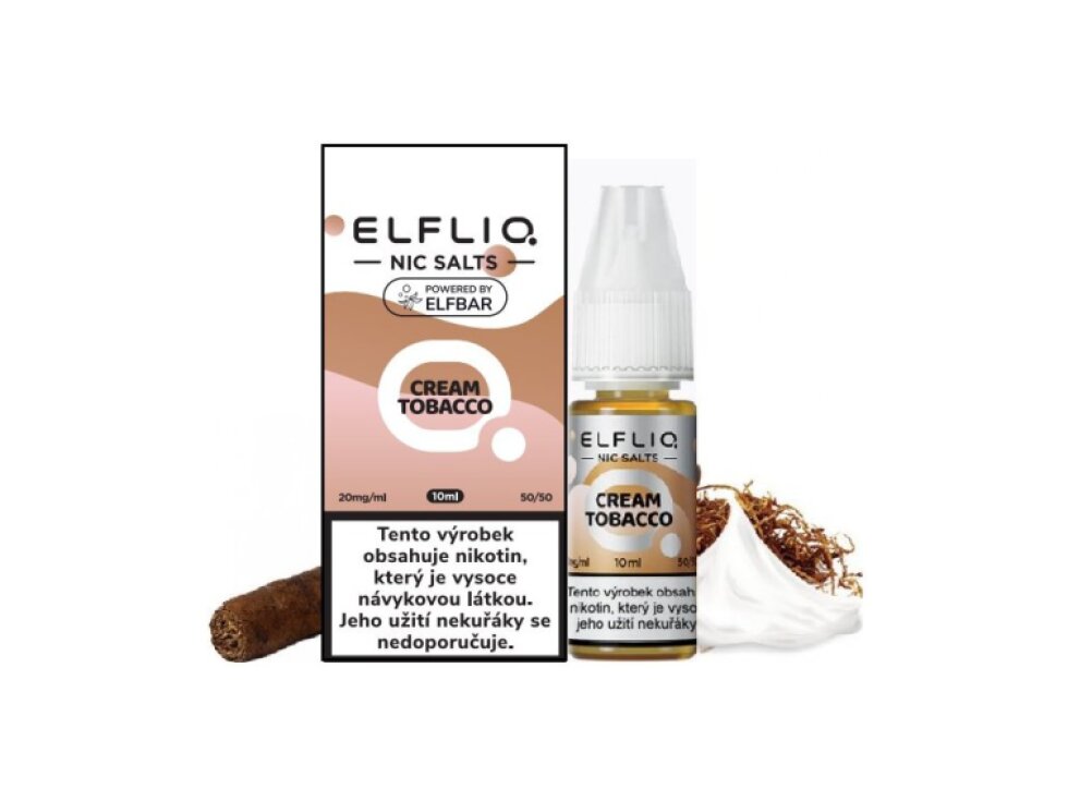 ELFLIQ Nic SALT Cream Tobacco 10ml