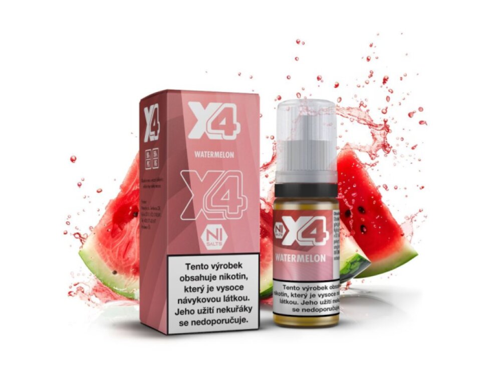 X4 Bar Juice - Vodní meloun (Watermelon)