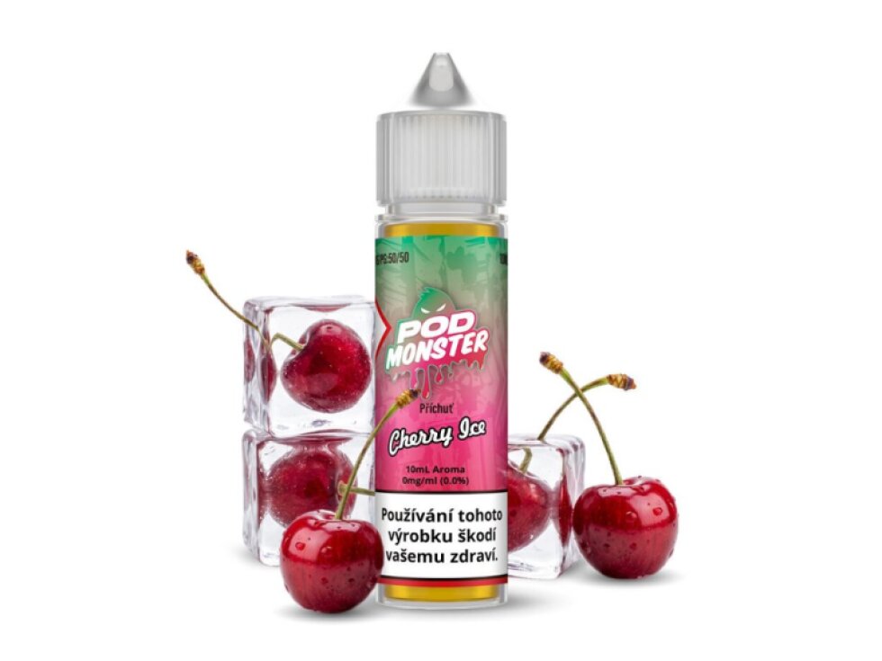 Příchuť POD Monster S&V: Cherry Ice (Ledová třešeň) 10ml