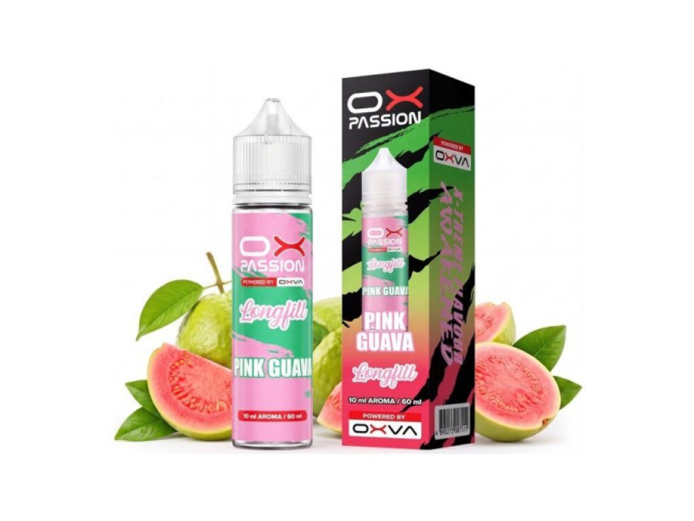 Příchuť OXVA OX PASSION S&V 10ml Pink Guava
