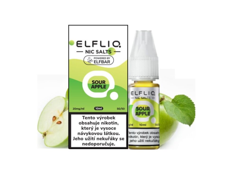 ELFLIQ Nic SALT Sour Apple 10ml