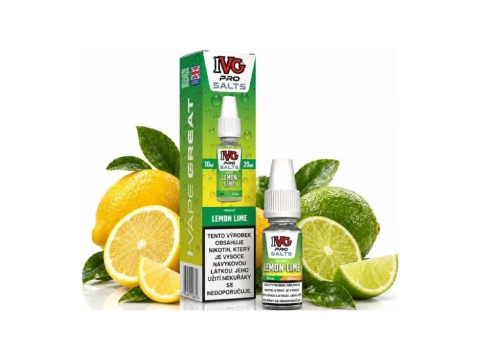 Liquid IVG Pro Salts Lemon Lime 10ml