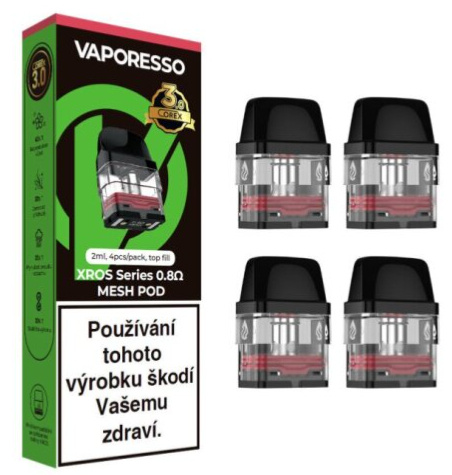 Vaporesso XROS Series Top Fill 2ml náhradní cartridge 4ks