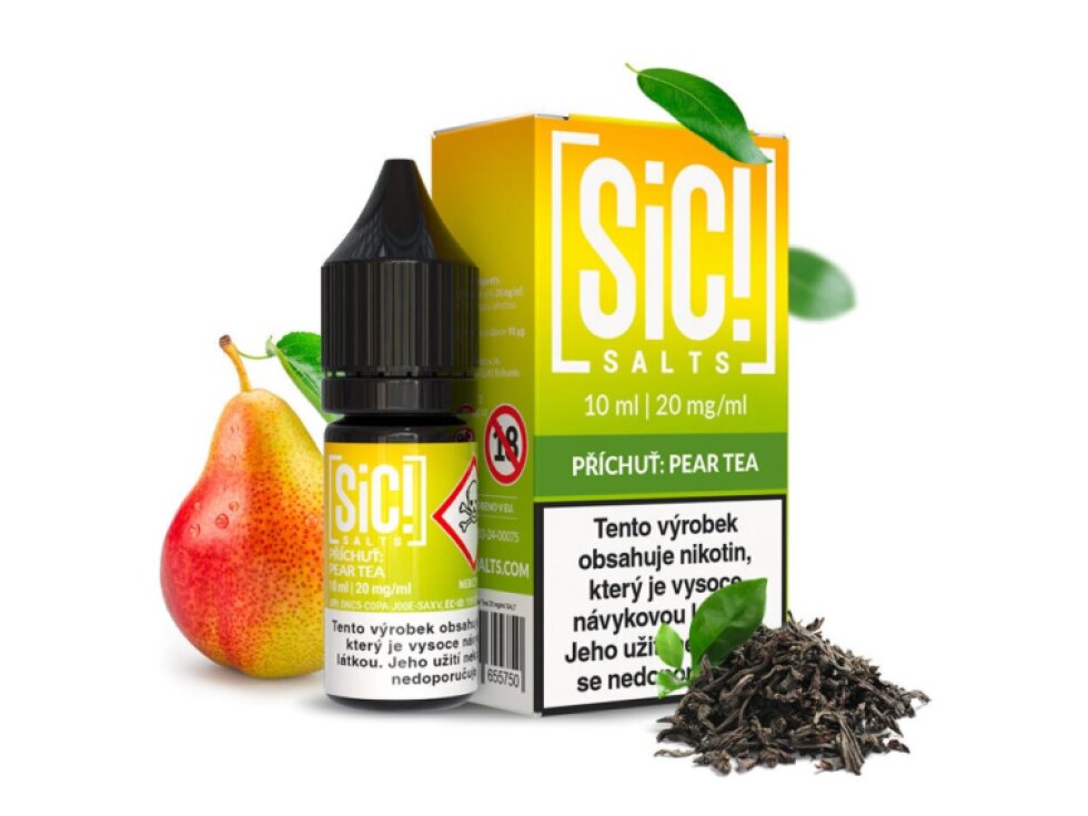 SIC! Salts Pear Tea (Hruška & čaj) 10ml