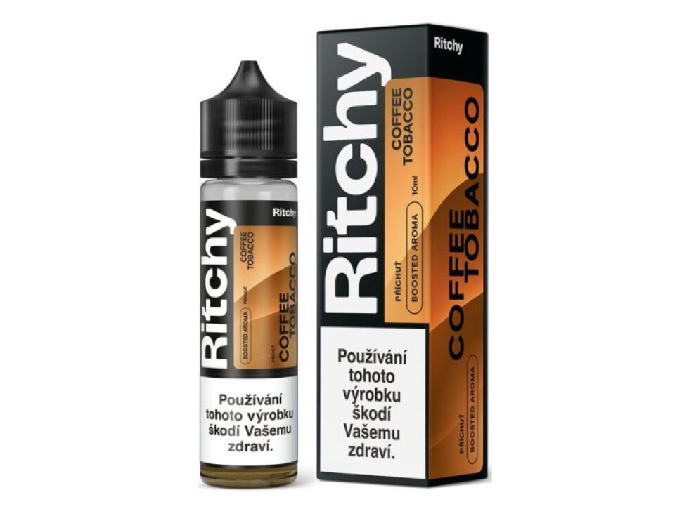 Příchuť Ritchy Mix&Go Coffee Tobacco 10ml