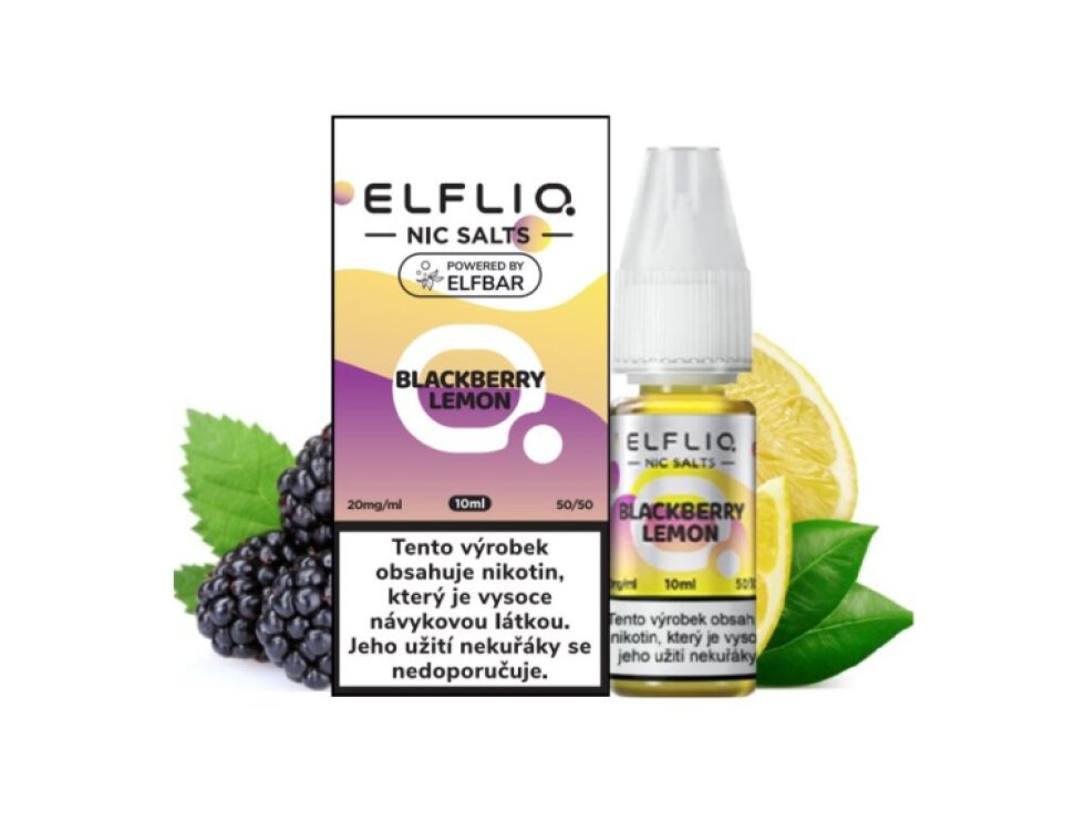 ELFLIQ Nic SALT Blackberry Lemon 10ml