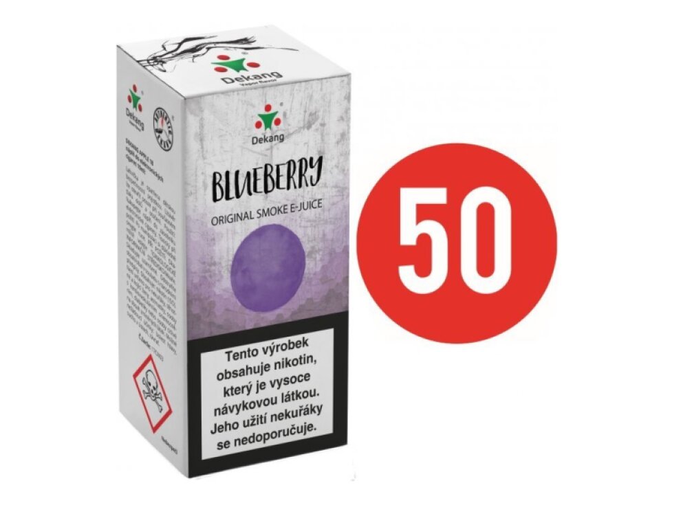 Dekang Fifty Blueberry 10ml - (Borůvka)