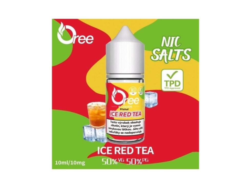 Liquid Oree SALT Red Tea - Červený čaj 10ml - 10mg
