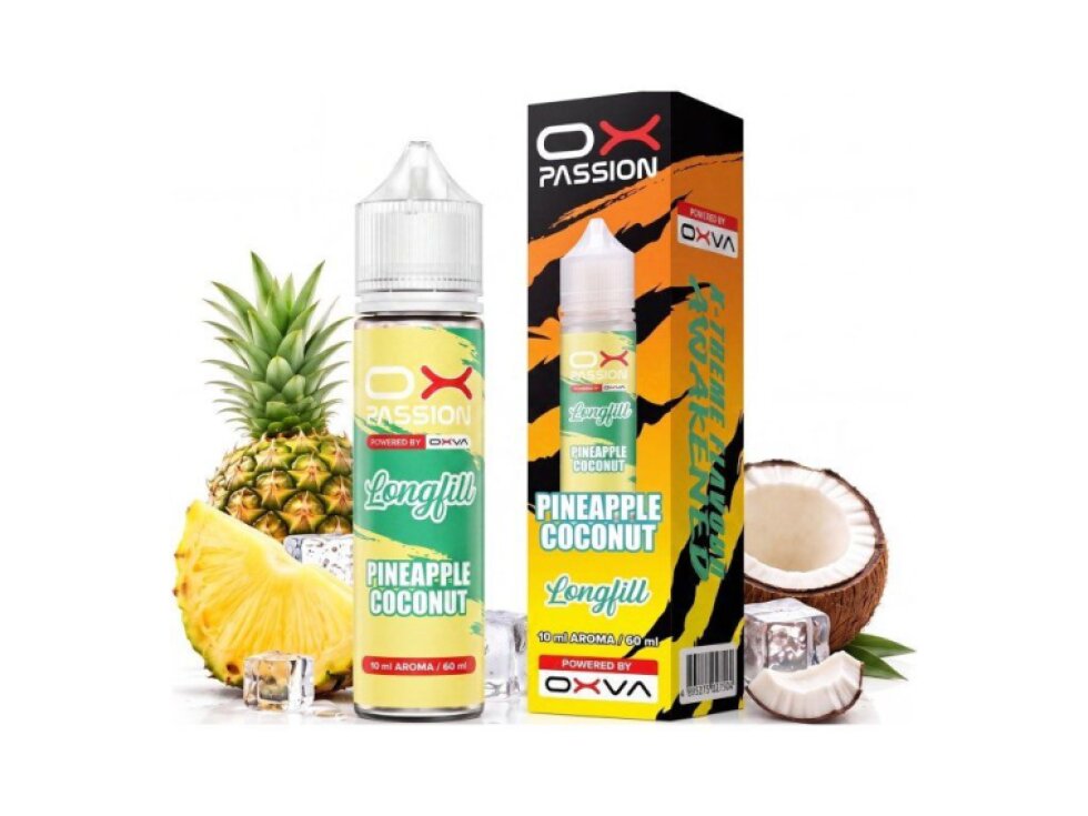 Příchuť OXVA OX PASSION S&V 10ml Pineapple Coconut