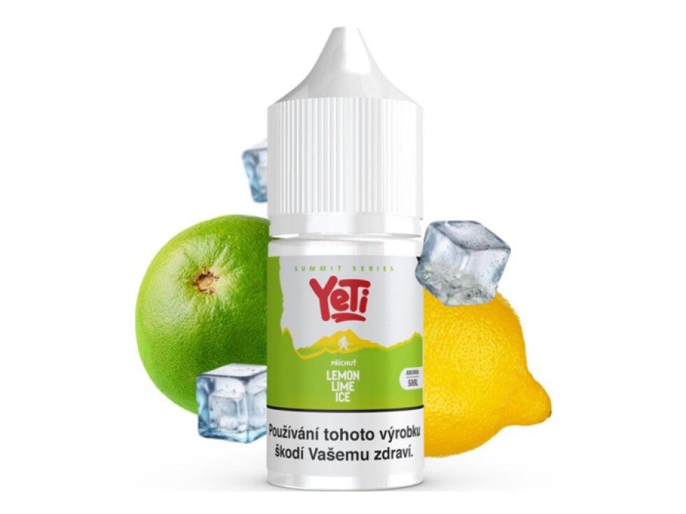 Příchuť Yeti Summit Series S&V 5ml Lemon Lime Ice (Ledový citron a limetka)