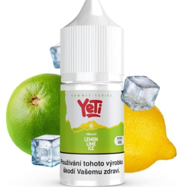 Příchuť Yeti Summit Series S&V 5ml Lemon Lime Ice (Ledový citron a limetka)