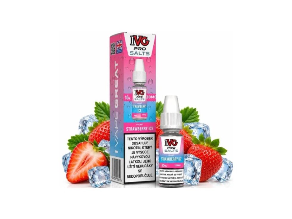 Liquid IVG Pro Salts Strawberry Ice 10ml