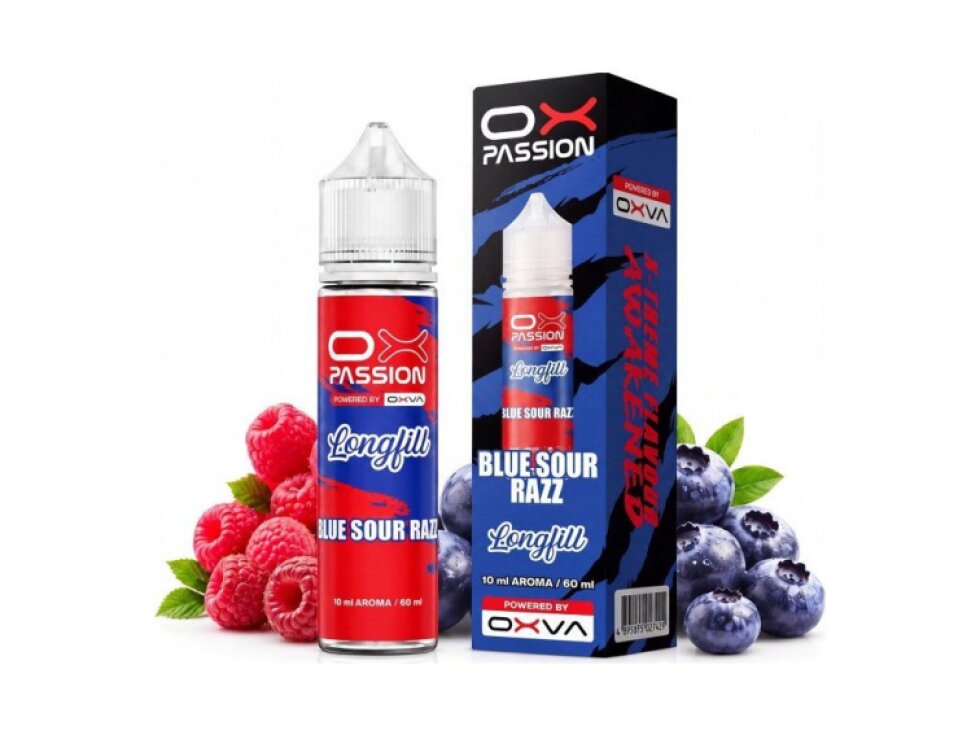 Příchuť OXVA OX PASSION S&V 10ml Blue Sour Razz