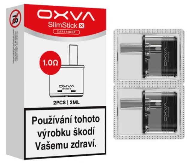 OXVA SlimStick X Pod 2ml náhradní cartridge 2ks odpor 1,0ohm