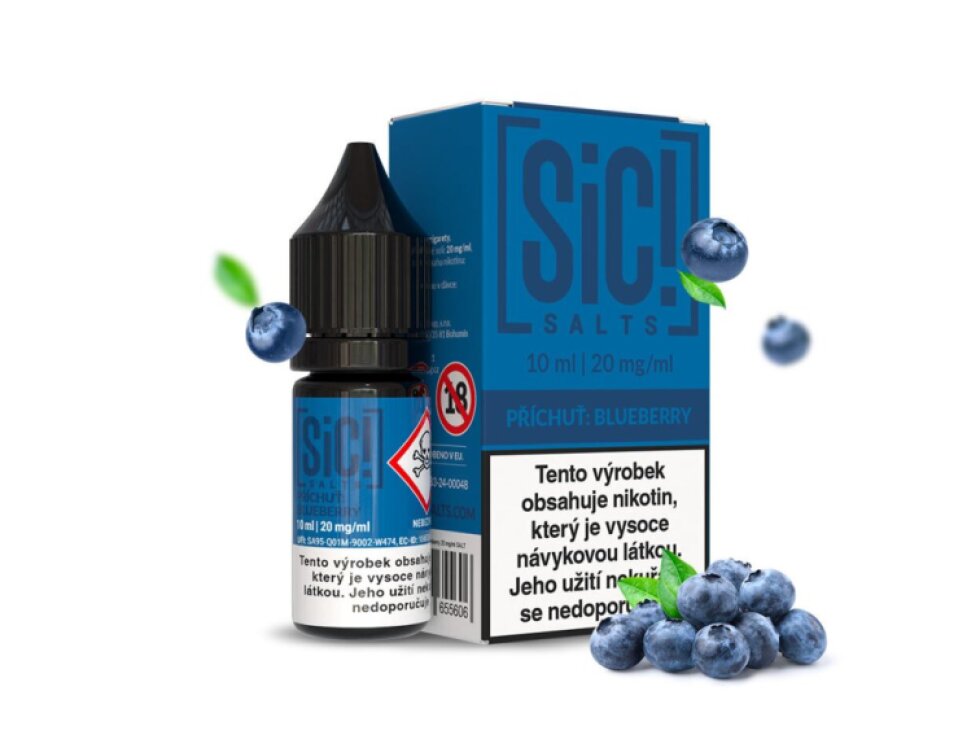SIC! Salts Blueberry (Borůvka) 10ml