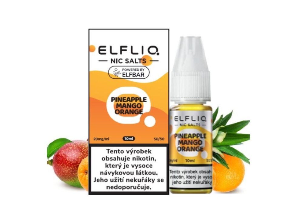 ELFLIQ Nic SALT Pineapple Mango Orange 10ml