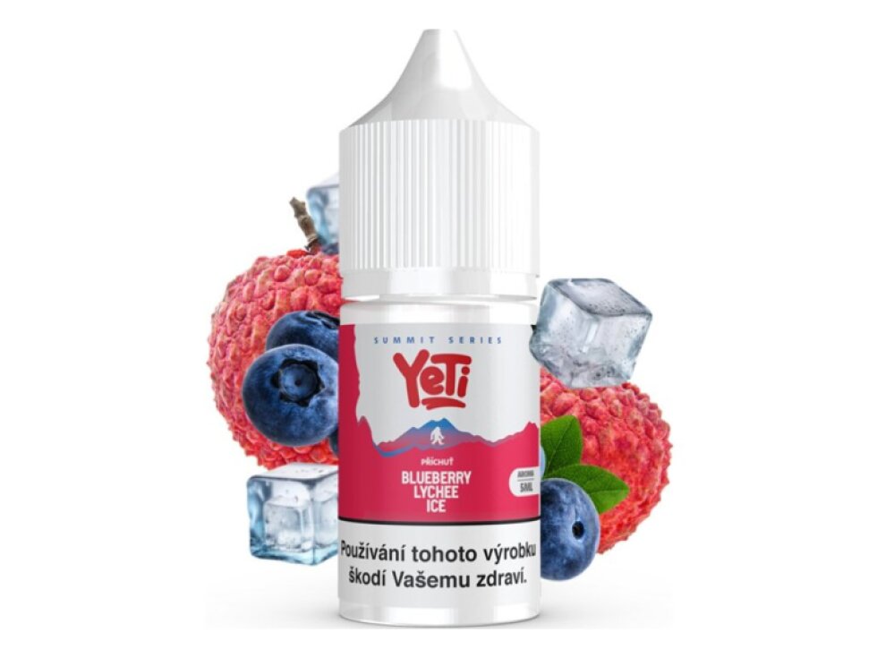 Příchuť Yeti Summit Series S&V 5ml Blueberry Lychee Ice (Ledová borůvka a liči)
