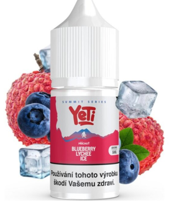 Příchuť Yeti Summit Series S&V 5ml Blueberry Lychee Ice (Ledová borůvka a liči)