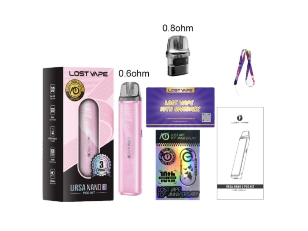 Lost Vape URSA Nano S3 Pod 1600mAh