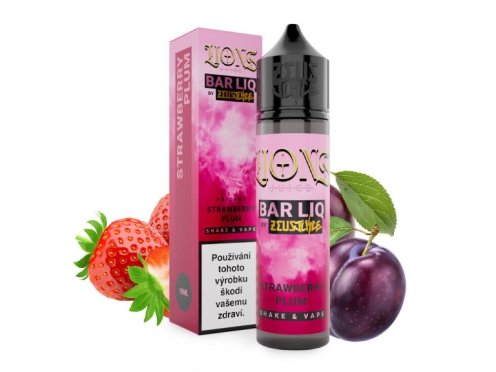 Příchuť Lions Barliq S&V: Strawberry Plum (Jahoda a švestka) objem 10ml