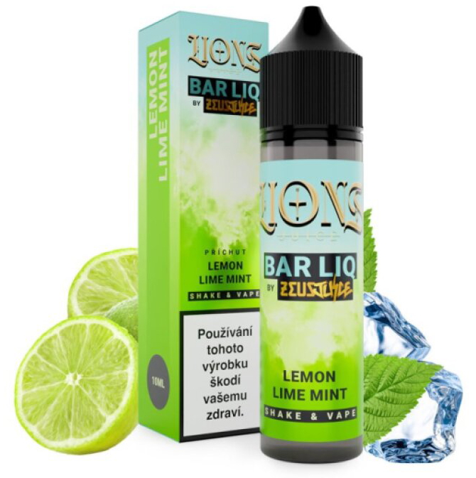 Příchuť Lions Barliq S&V: Lemon Lime Mint (Citron, limetka, máta) objem 10ml