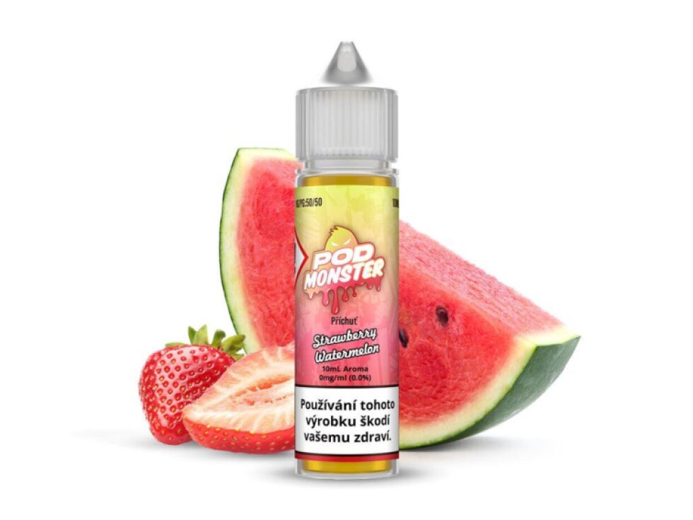 Příchuť POD Monster S&V: Strawberry Watermelon (Jahoda a vodní meloun) 10ml