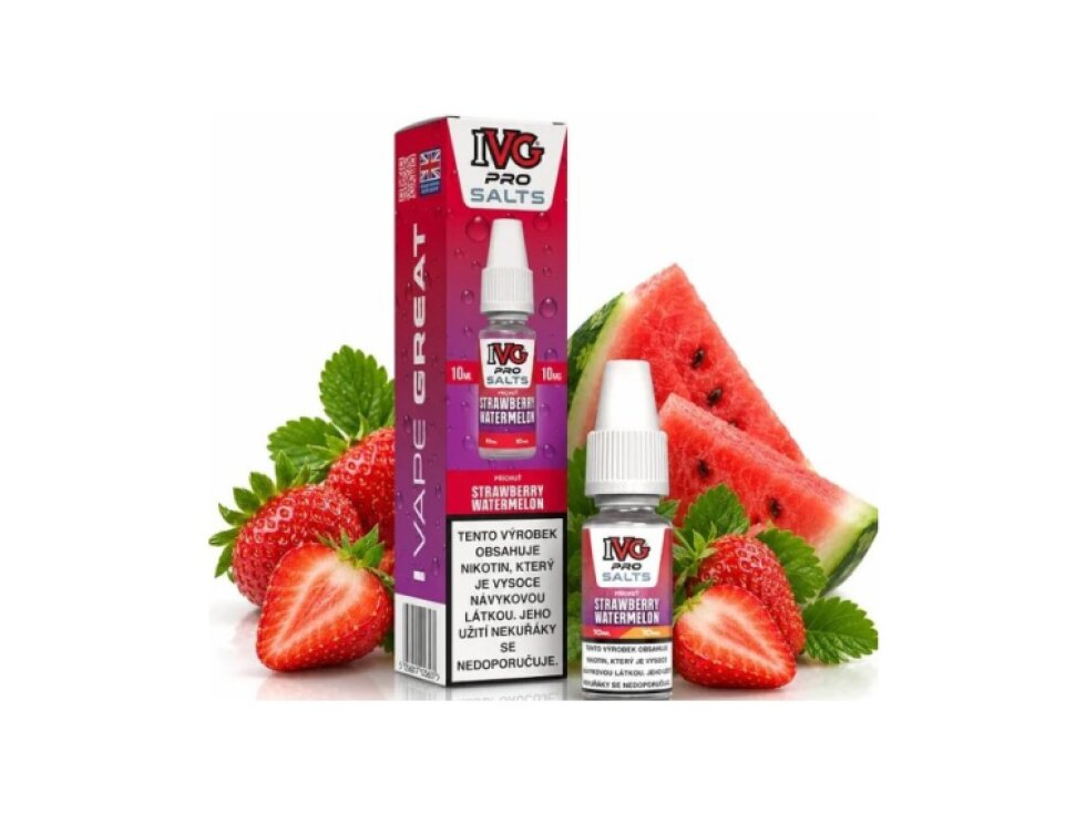 Liquid IVG Pro Salts Strawberry Watermelon 10ml