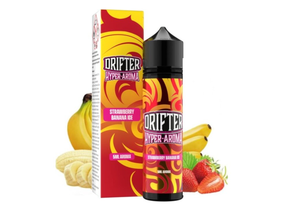 Příchuť Drifter Hyper S&V 5ml Strawberry Banana Ice