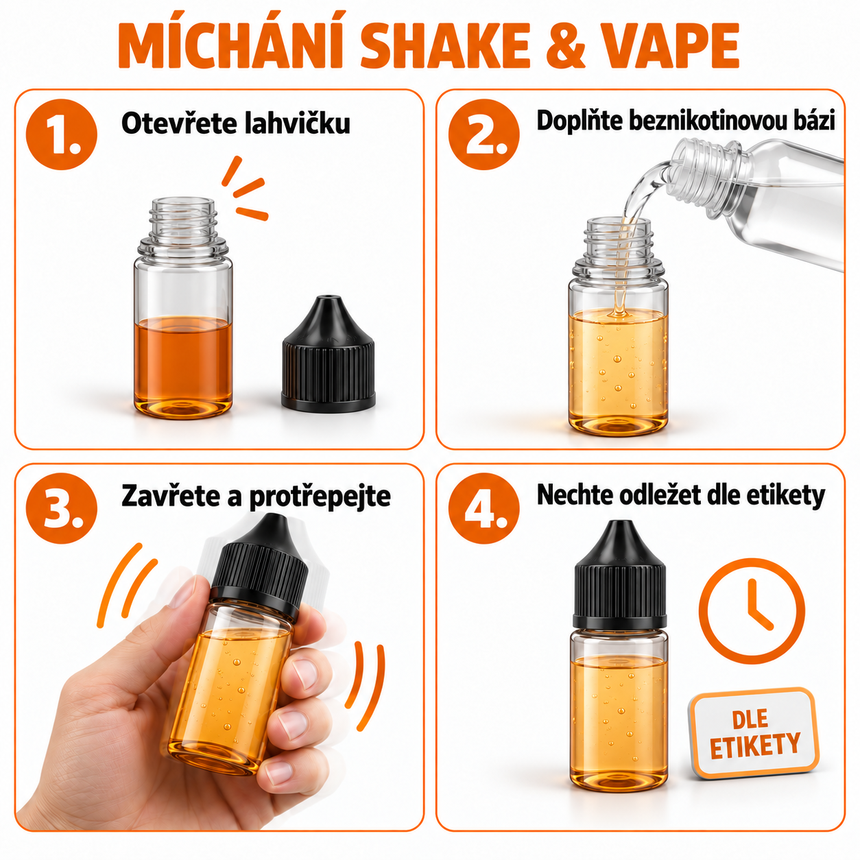 JustVape CCH NicShot (100VG/0PG) 3x10ml intenzita nikotinu 18mg