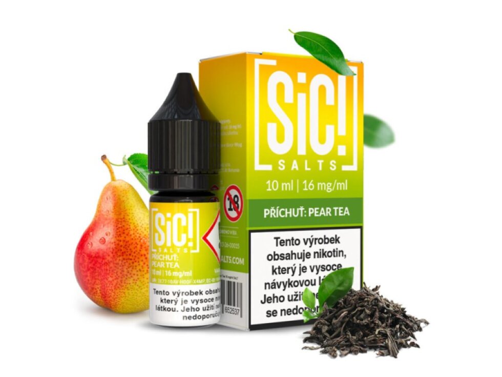 SIC! Salts Pear Tea (Hruška & čaj) 10ml