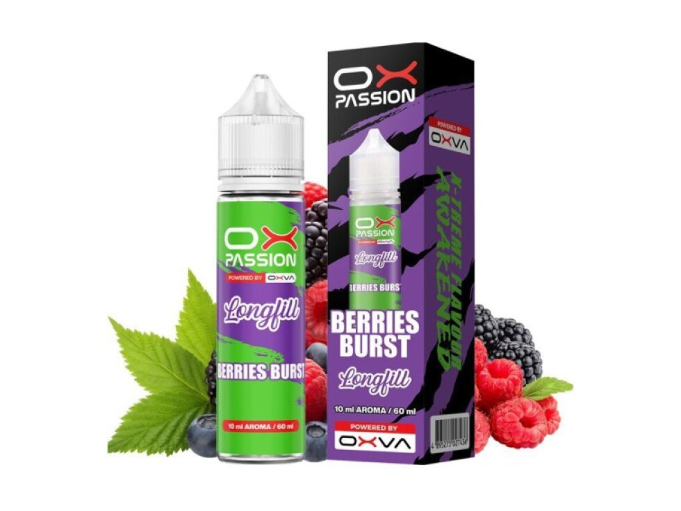 Příchuť OXVA OX PASSION S&V 10ml Berries Burst