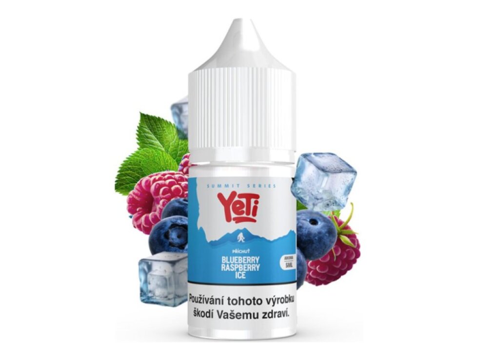 Příchuť Yeti Summit Series S&V 5ml Blueberry Raspberry Ice (Ledová borůvka a malina)
