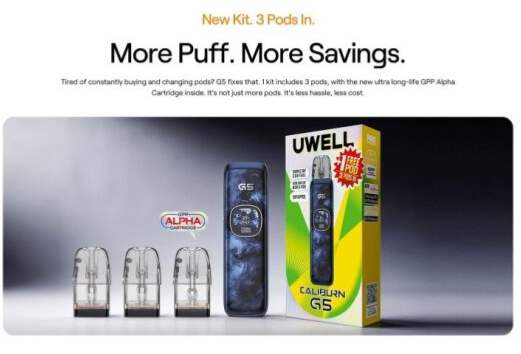 Uwell Caliburn G5 1600mAh