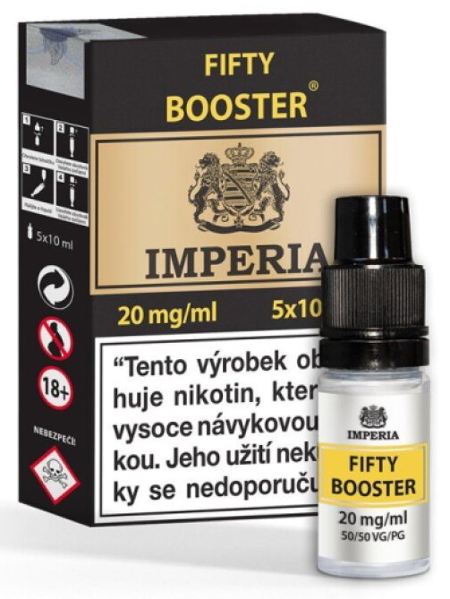 Booster IMPERIA Fifty PG50-VG50 5x10ml