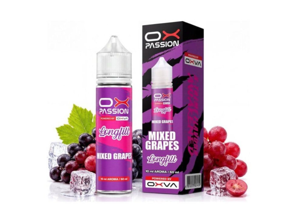 Příchuť OXVA OX PASSION S&V 10ml Mixed Grapes