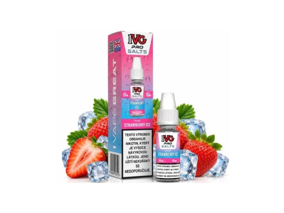 Liquid IVG Pro Salts Strawberry Ice 10ml