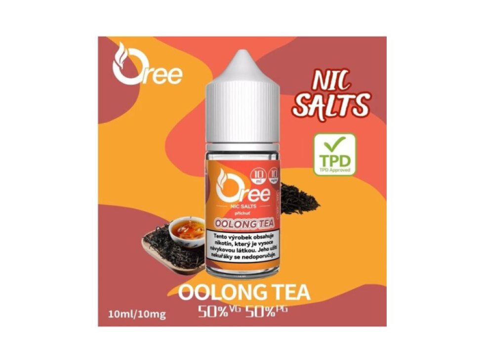 Liquid Oree SALT Oolong Tea - Oolong čaj 10ml - 10mg